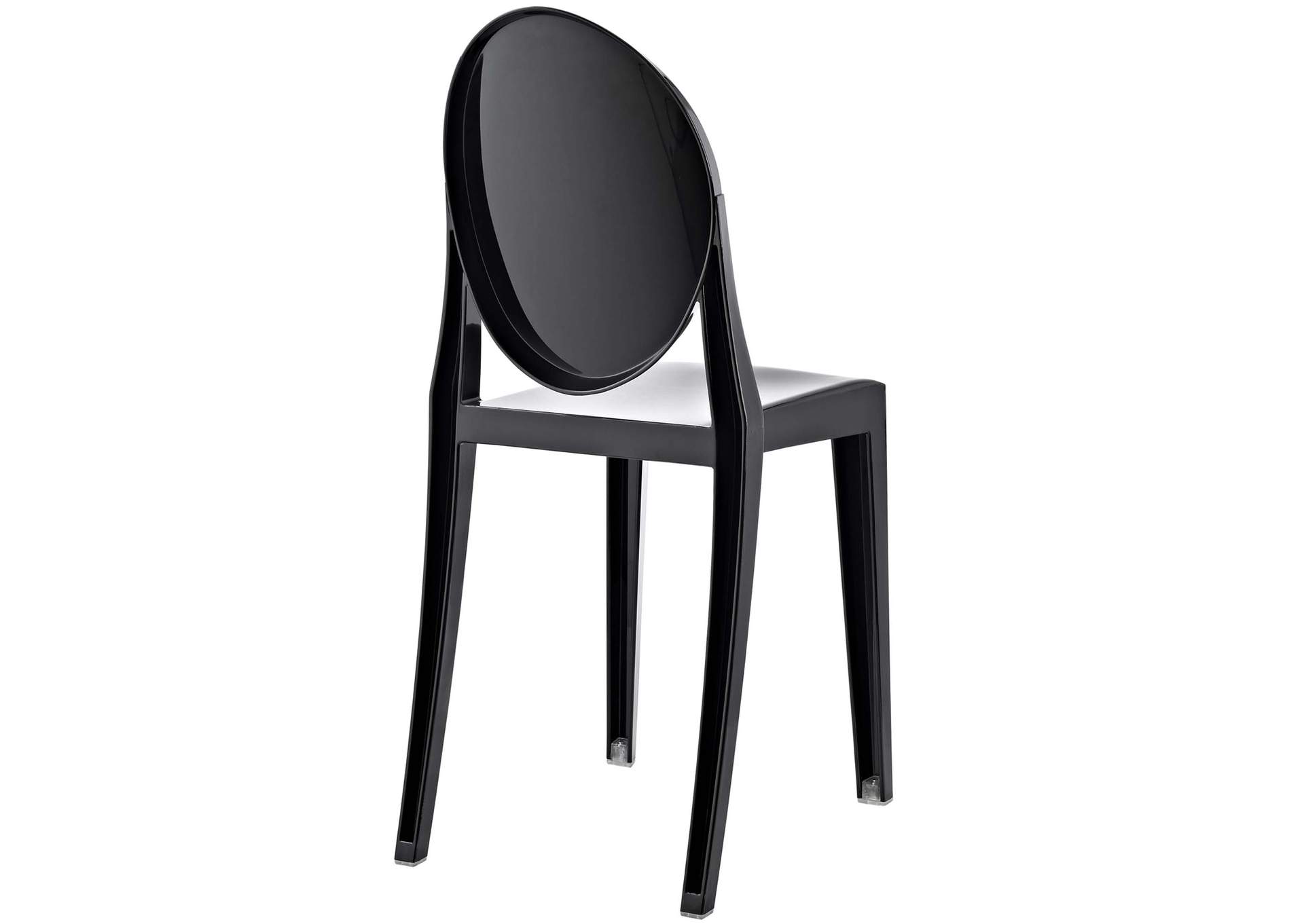 Black Casper Dining Side Chair,Modway