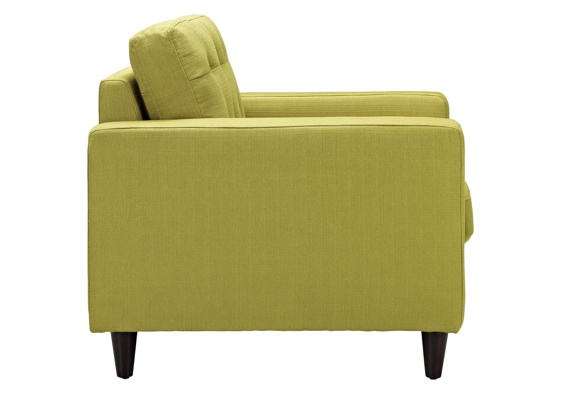 Wheatgrass Empress Arm Chair Upholstered Fabric [Set of 2],Modway