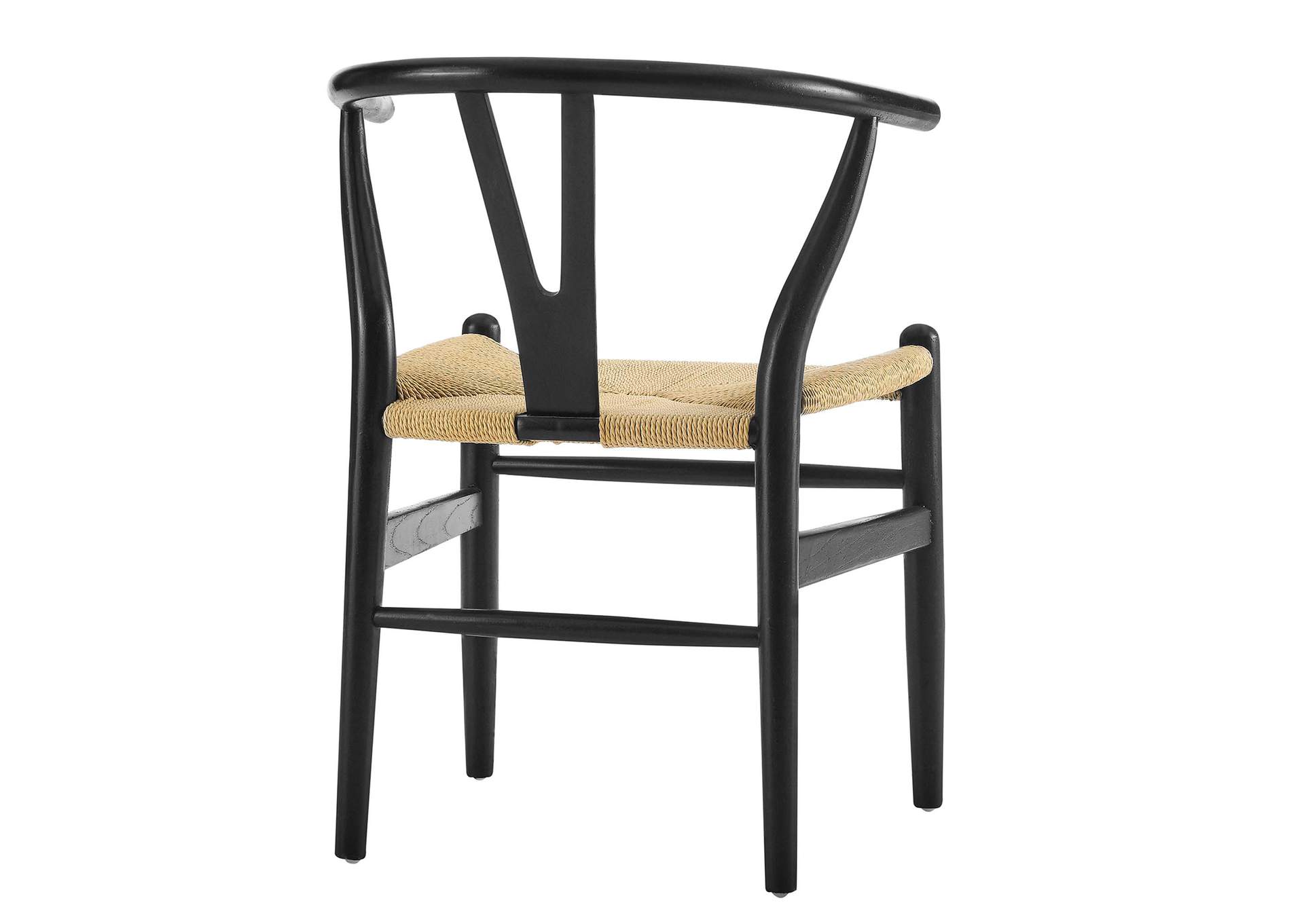 Black Amish Arm Dining Chair [Set of 2],Modway