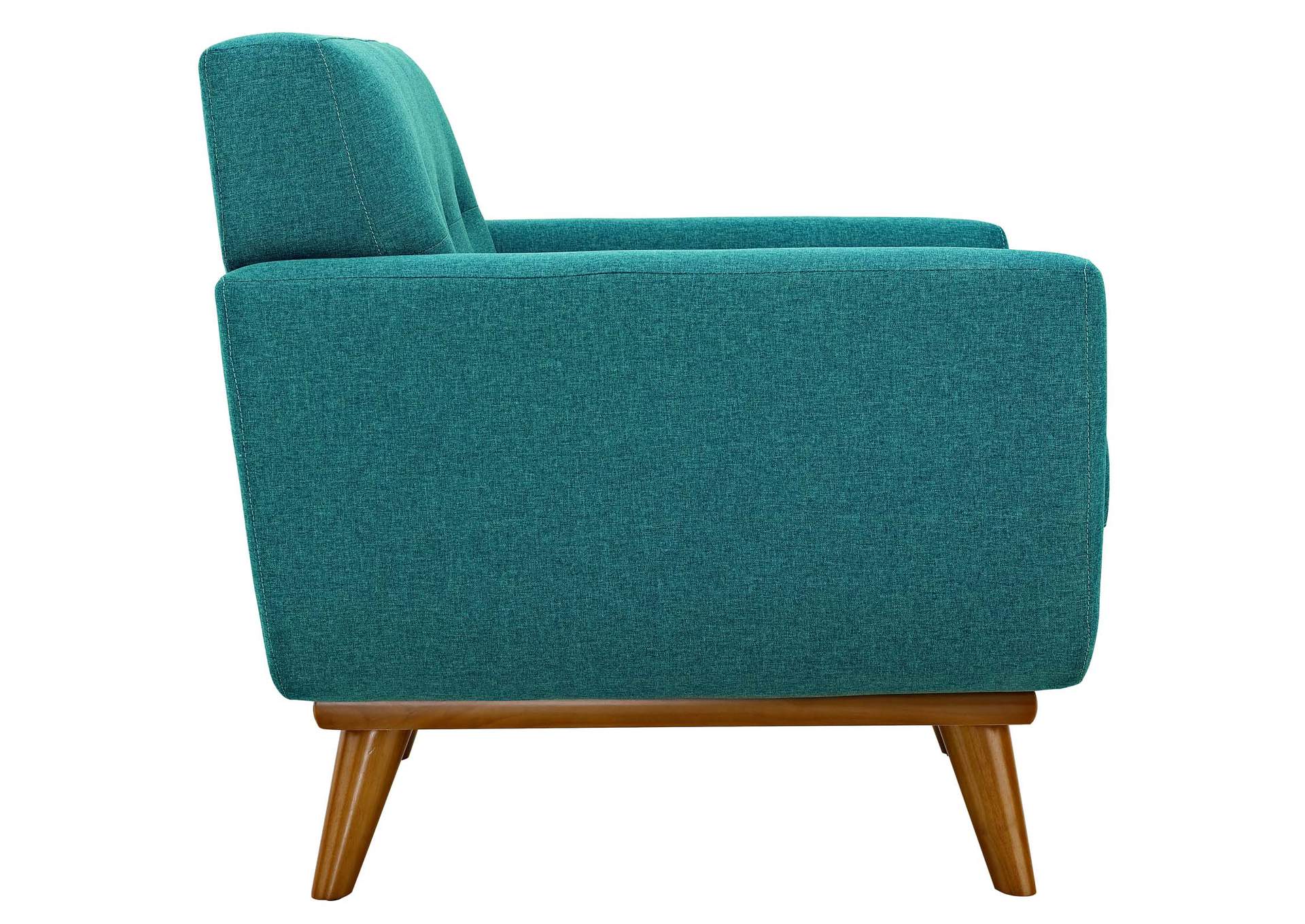 Teal Engage Armchair and Sofa [Set of 2],Modway