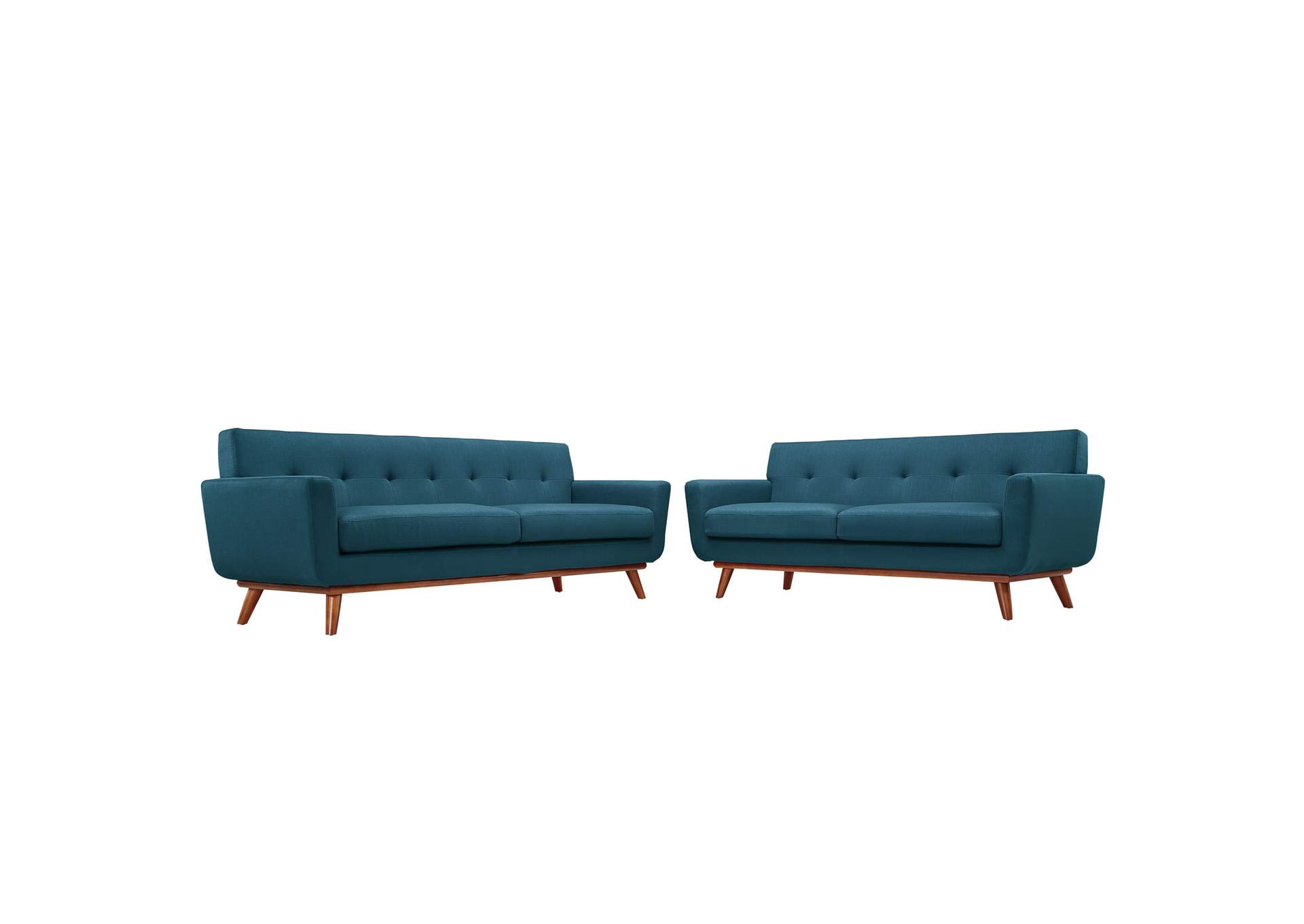 Azure Engage Loveseat and Sofa [Set of 2],Modway