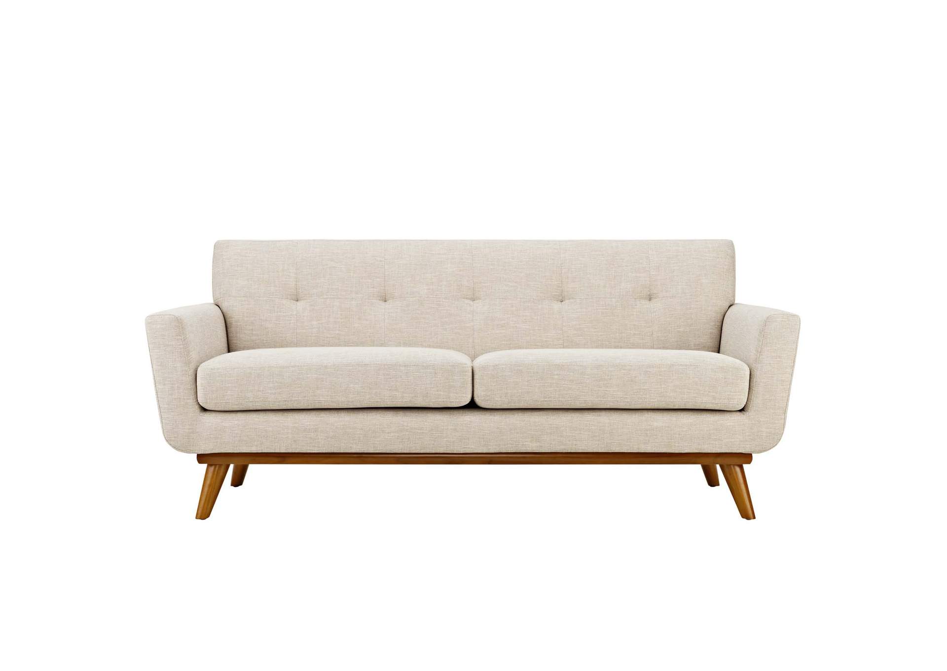 Beige Engage Sofa Loveseat and Armchair [Set of 3],Modway