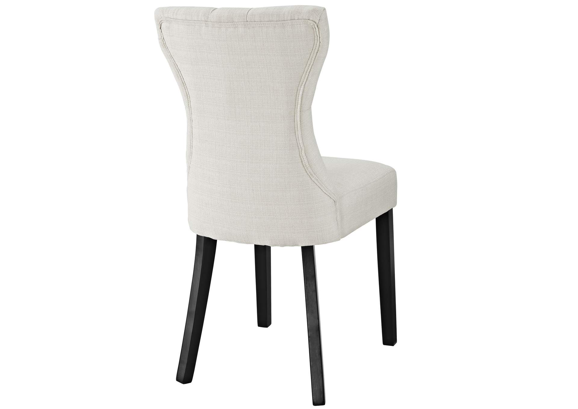 Beige Silhouette Dining Side Chair,Modway