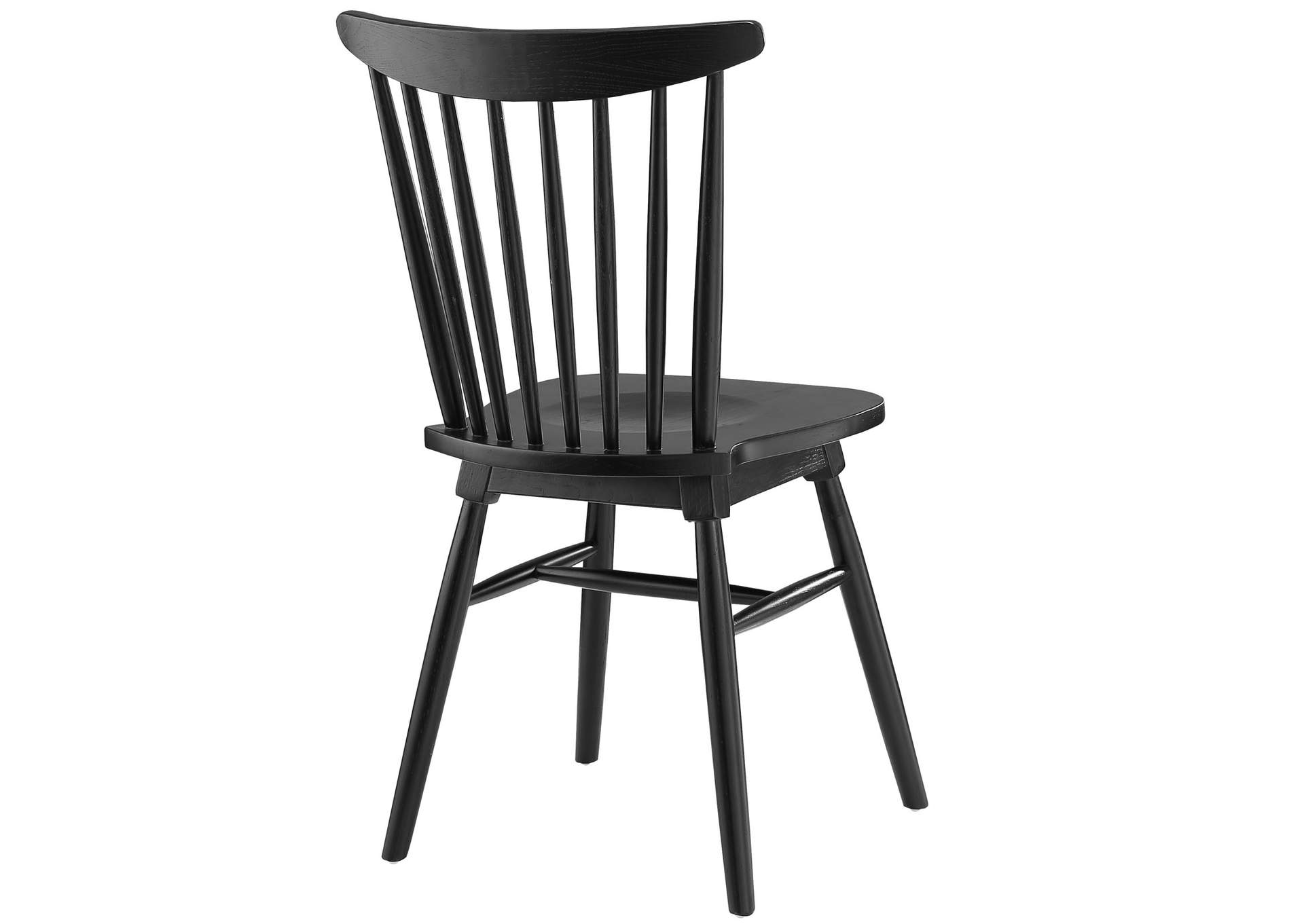 Black Amble Dining Side Chair,Modway