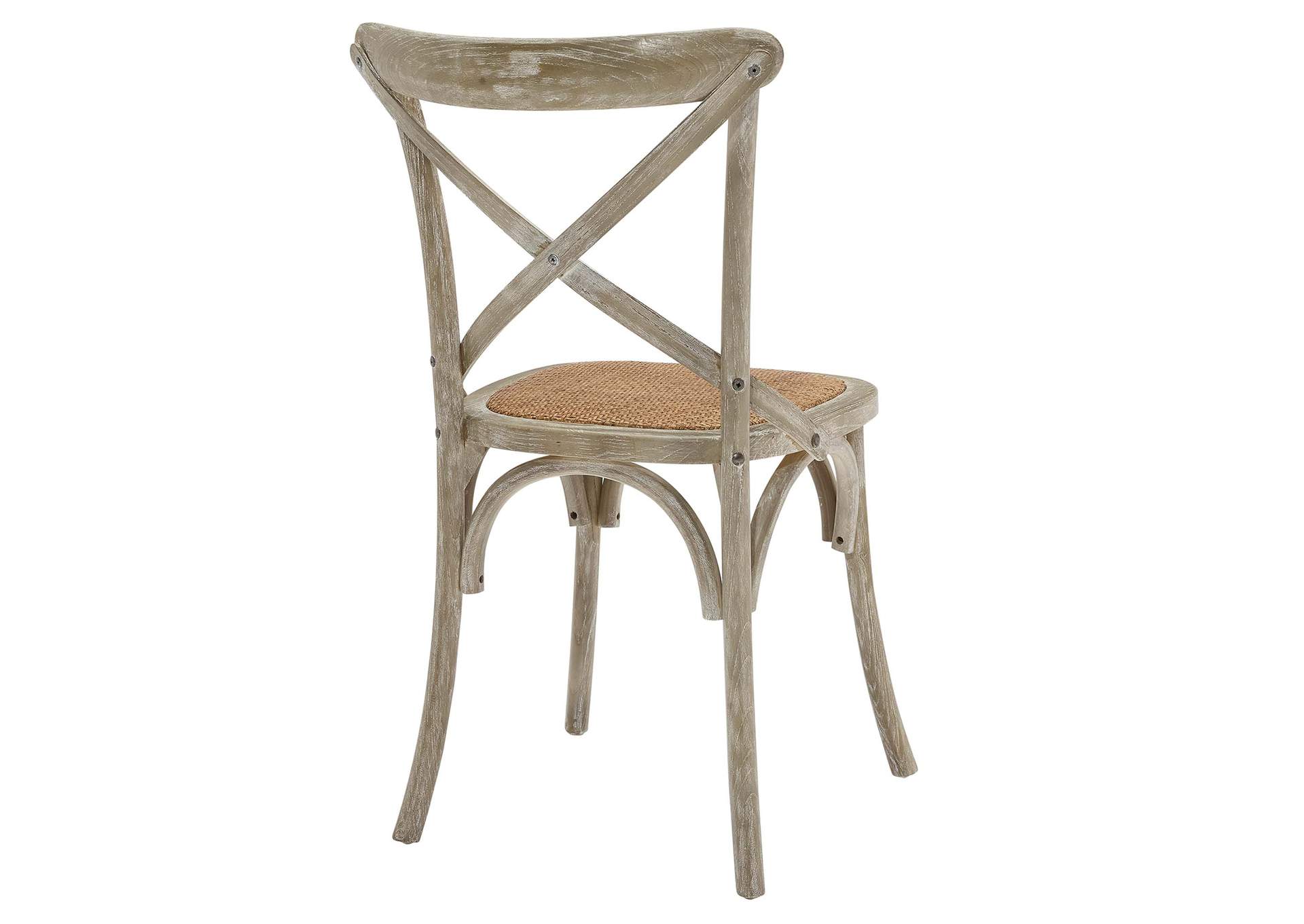 Gray Gear Dining Side Chair,Modway