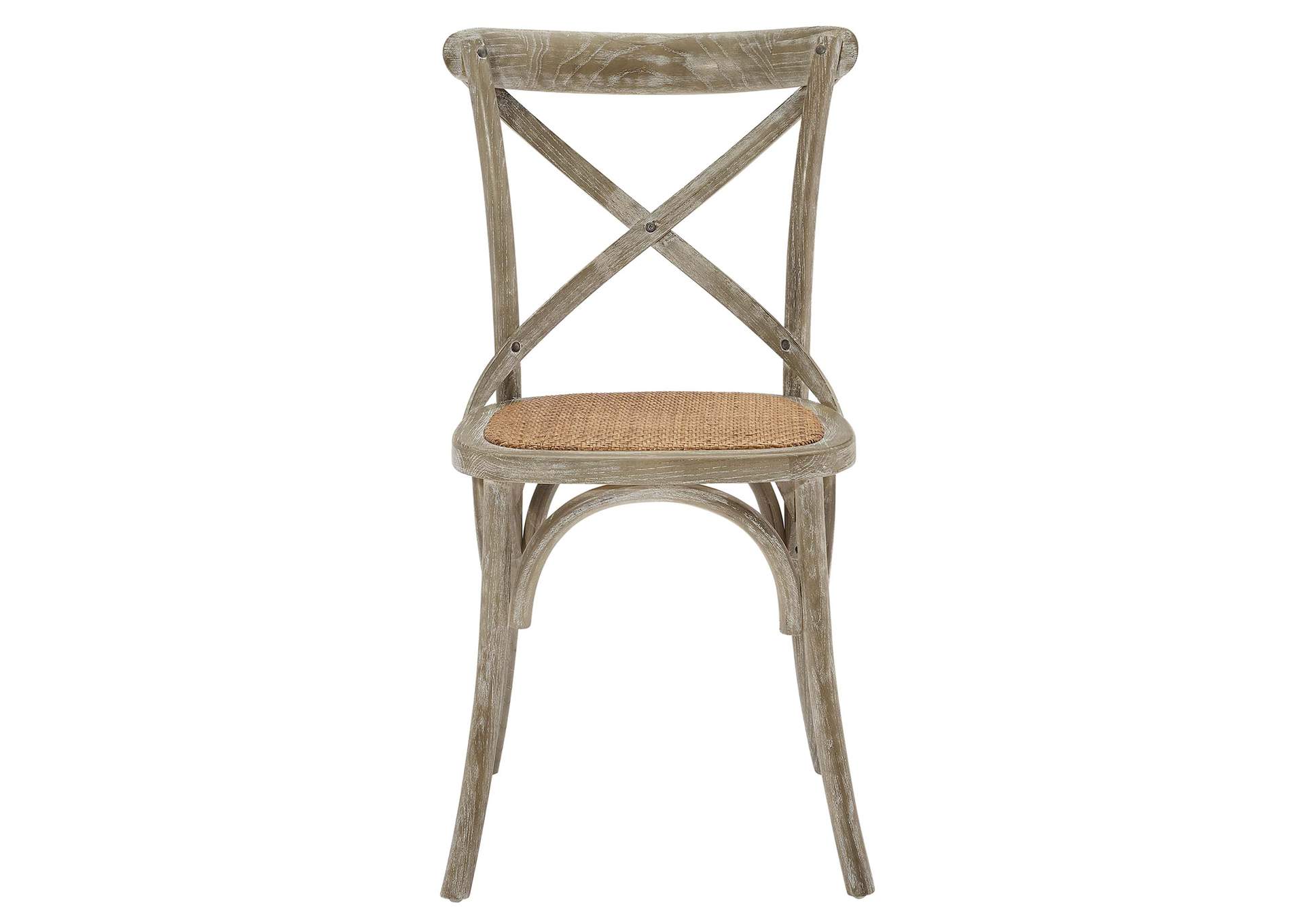 Gray Gear Dining Side Chair,Modway