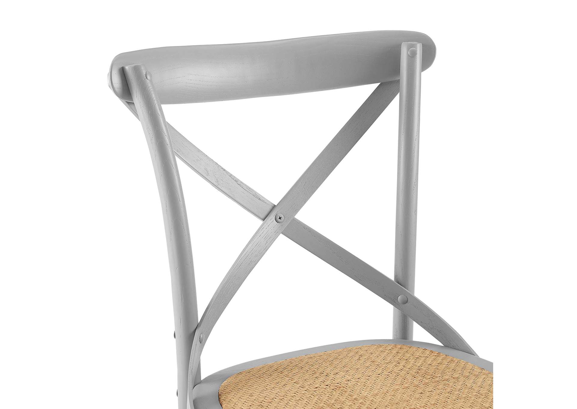 Light Gray Gear Dining Side Chair,Modway