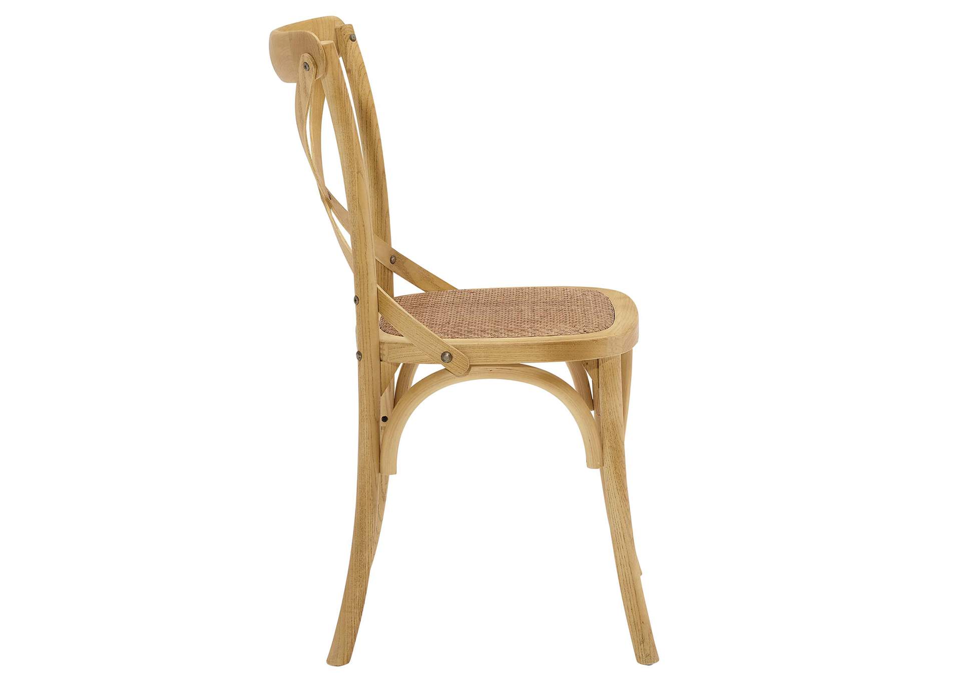 Natural Gear Dining Side Chair,Modway