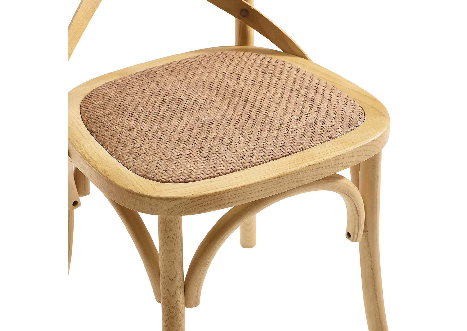 Natural Gear Dining Side Chair,Modway