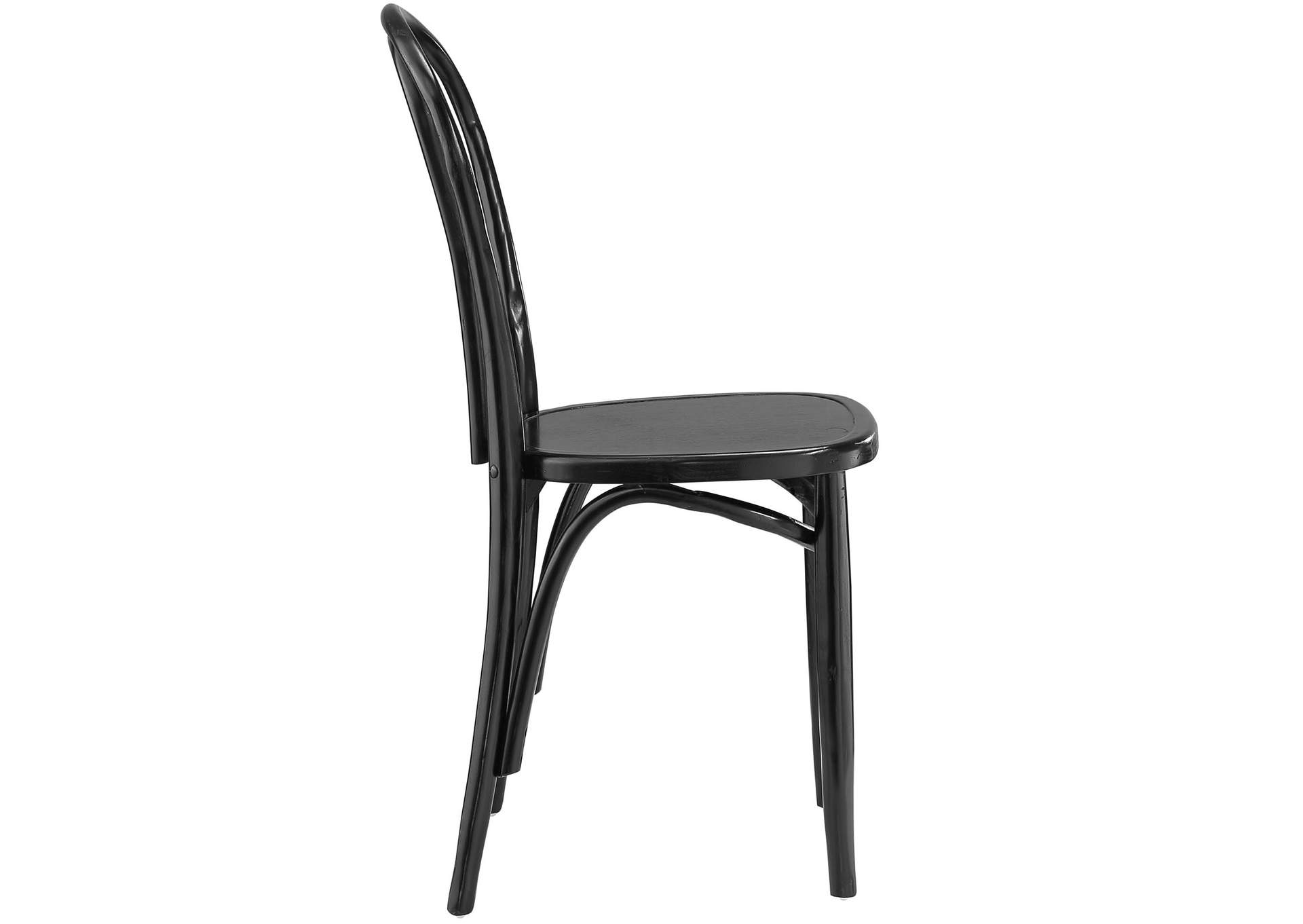 Black Eon Dining Side Chair,Modway