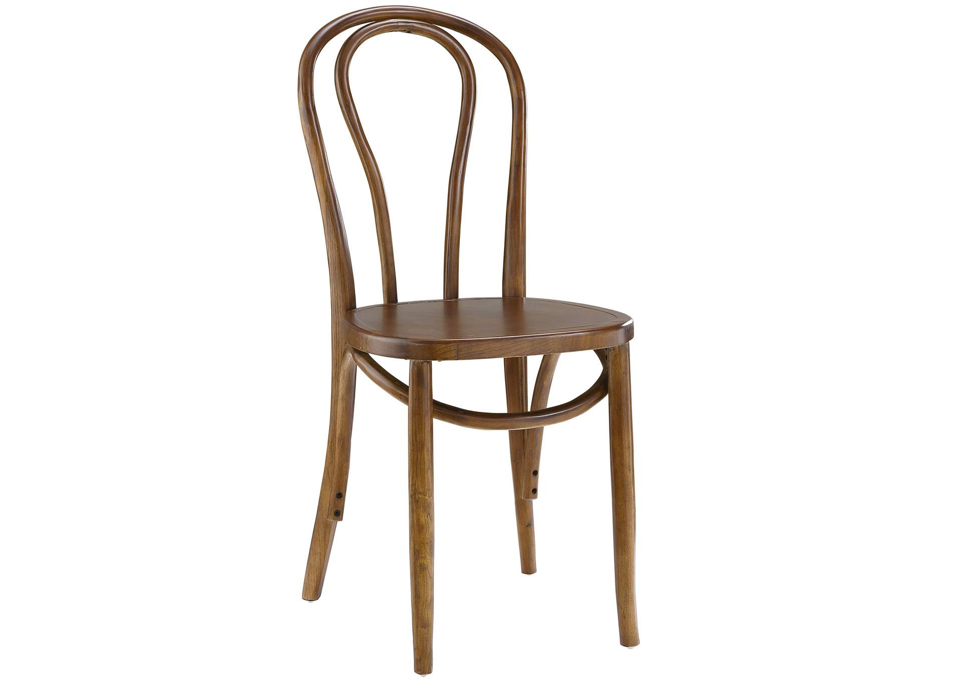 Walnut Eon Dining Side Chair,Modway