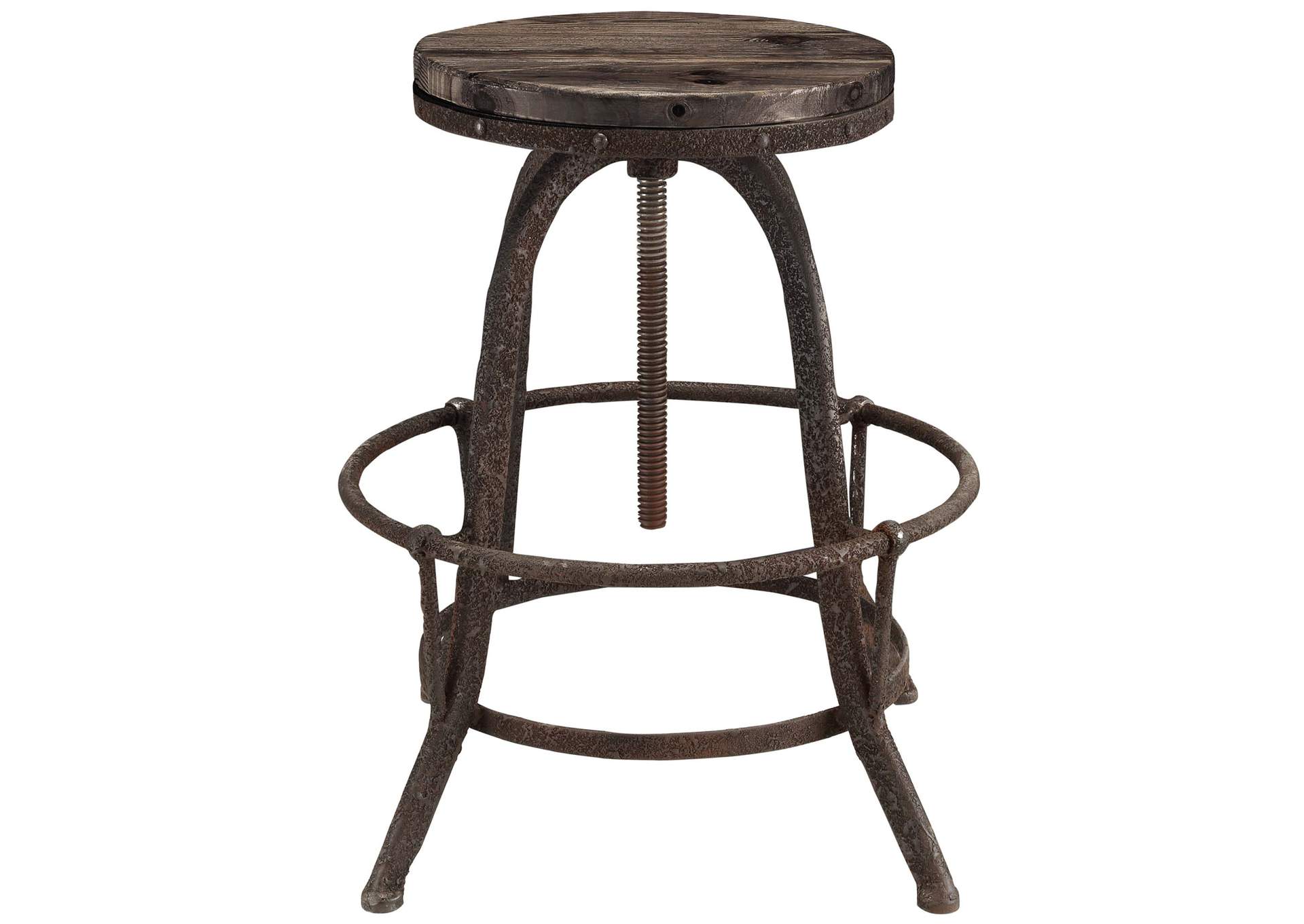 Brown Collect Bar Stool [Set of 2],Modway