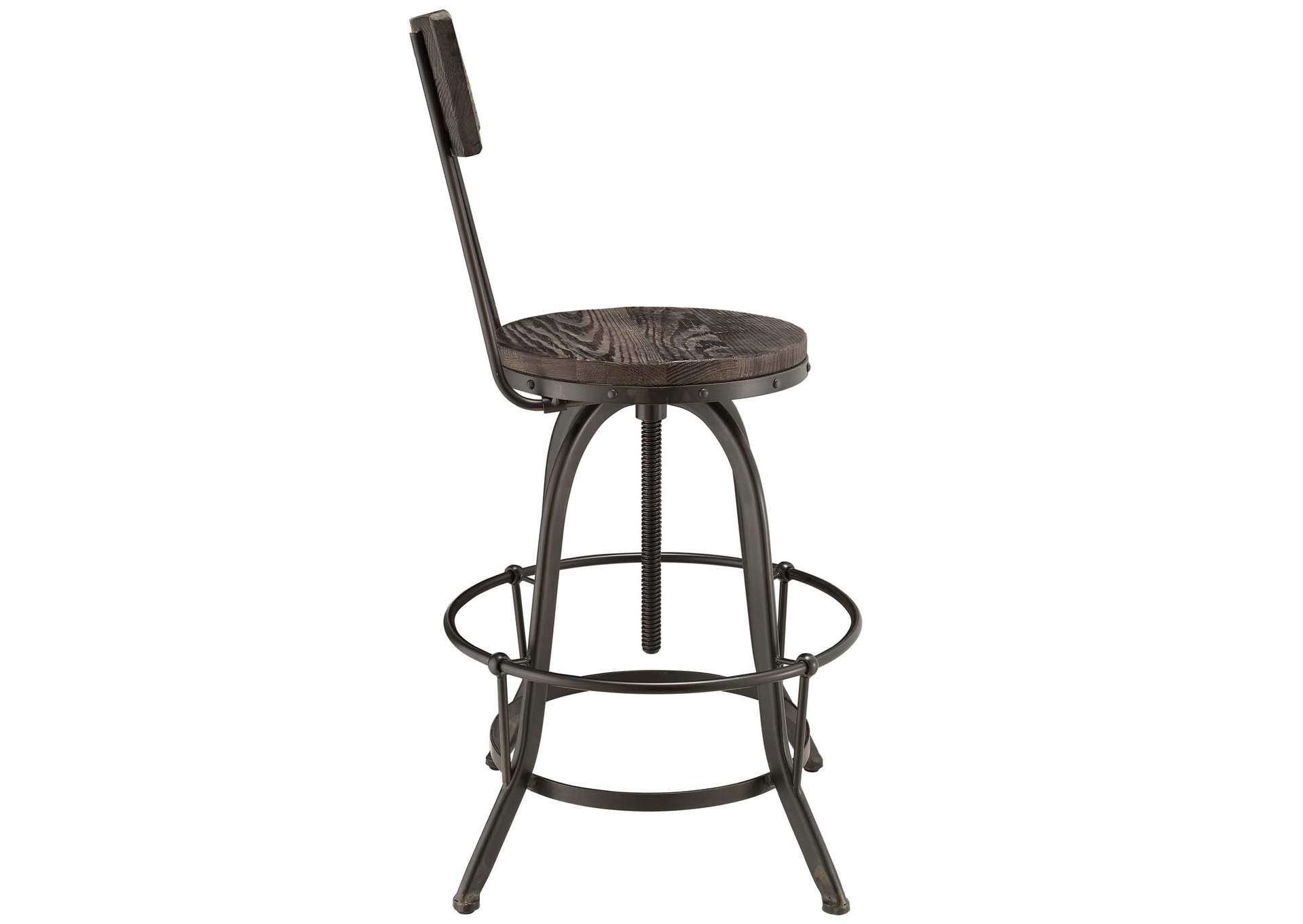 Black Procure Bar Stool [Set of 2],Modway