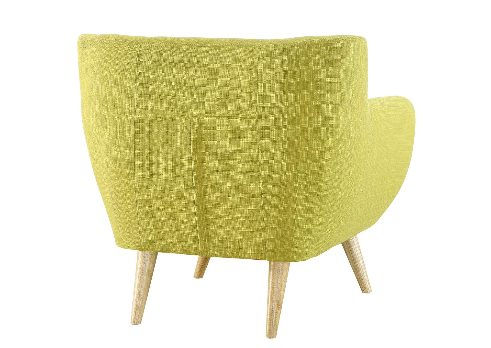 Wheatgrass Remark Upholstered Fabric Arm Chair,Modway