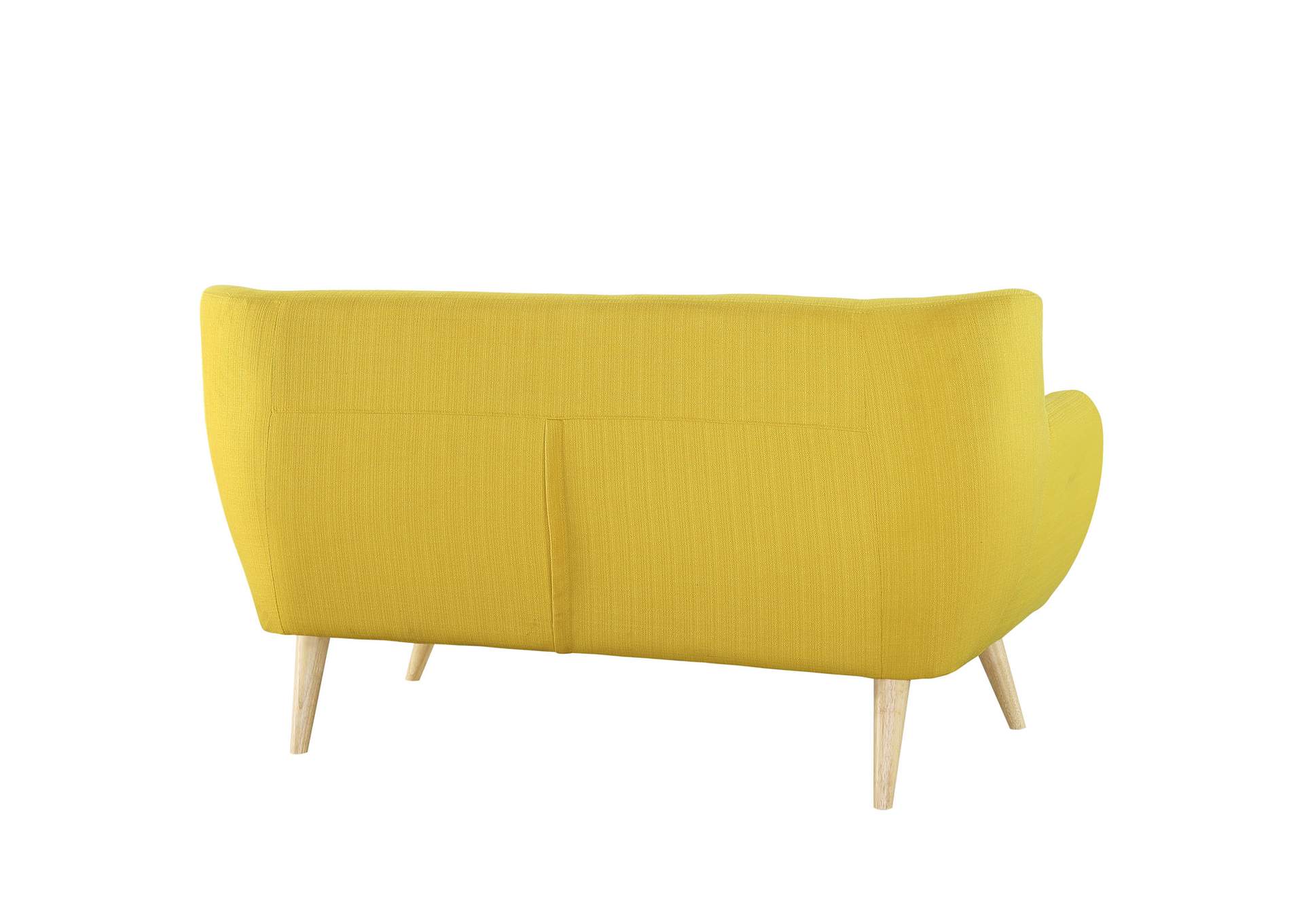 Sunny Remark Upholstered Fabric Loveseat,Modway