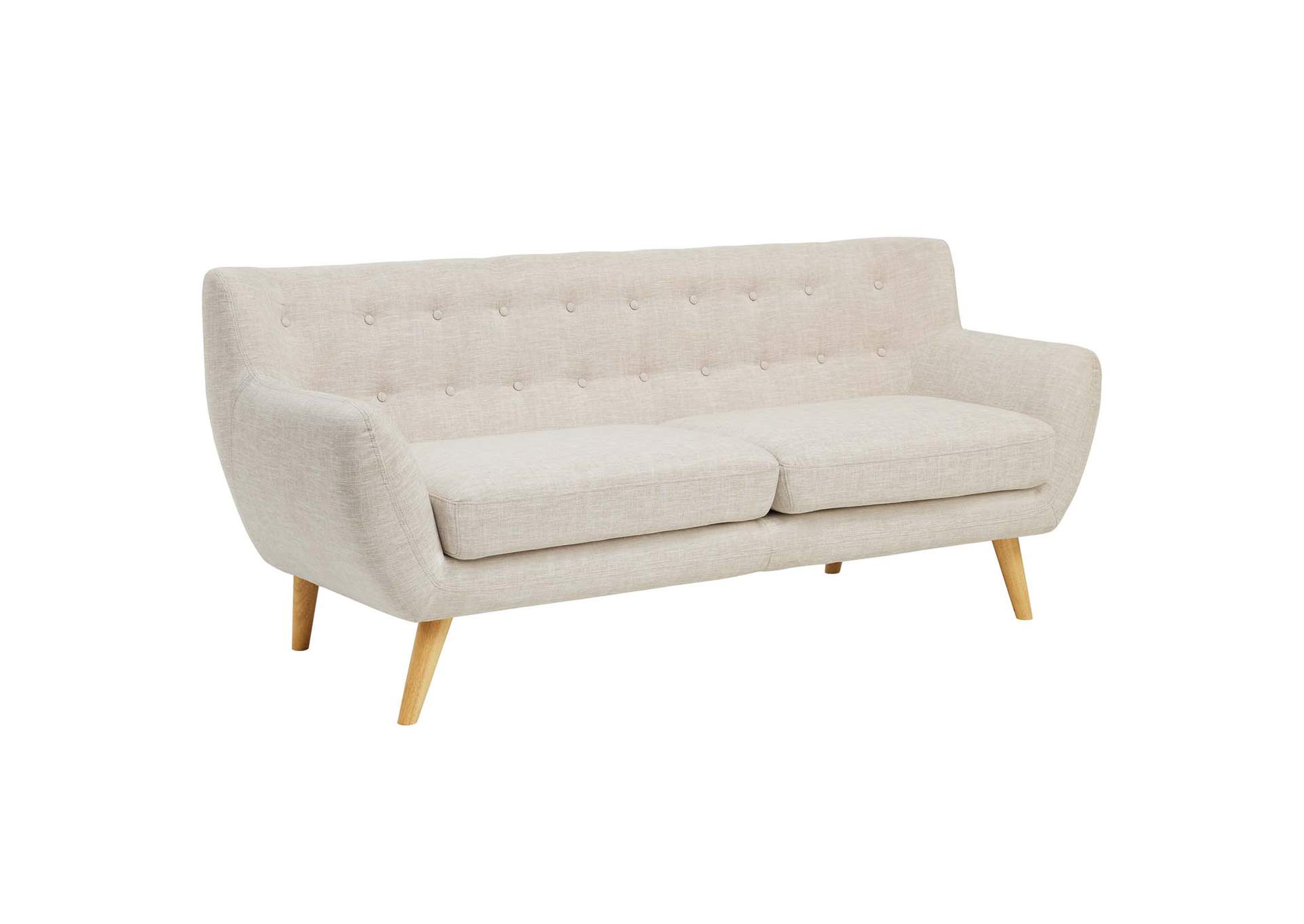 Beige Remark Upholstered Fabric Sofa,Modway