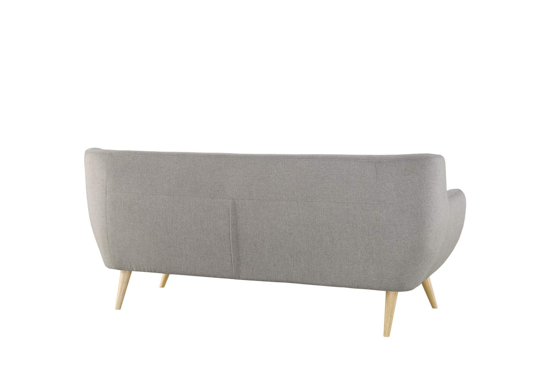 Light Gray Remark Upholstered Fabric Sofa,Modway