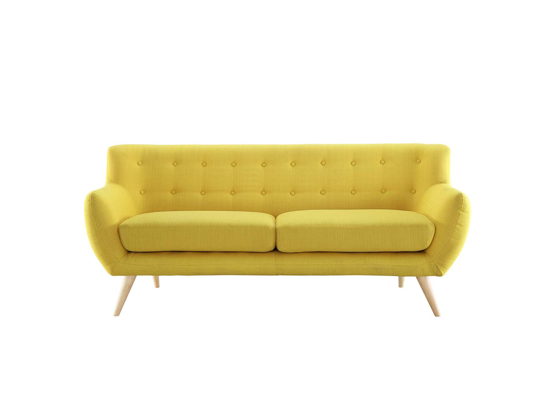 Sunny Remark Upholstered Fabric Sofa,Modway