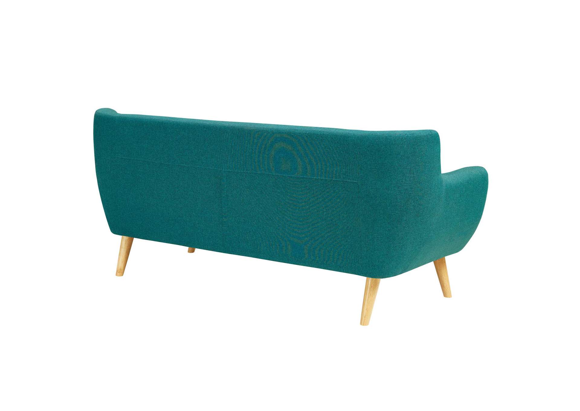 Remark Teal Upholstered Fabric Sofa,Modway