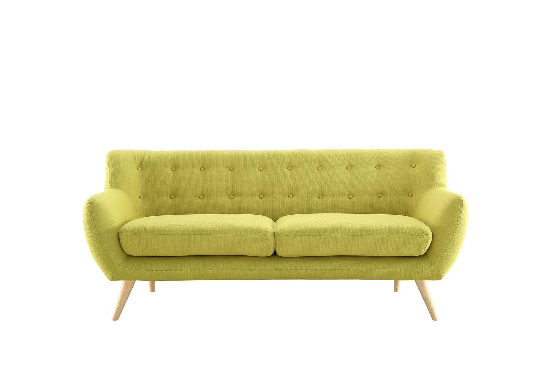 Wheatgrass Remark Upholstered Fabric Sofa,Modway