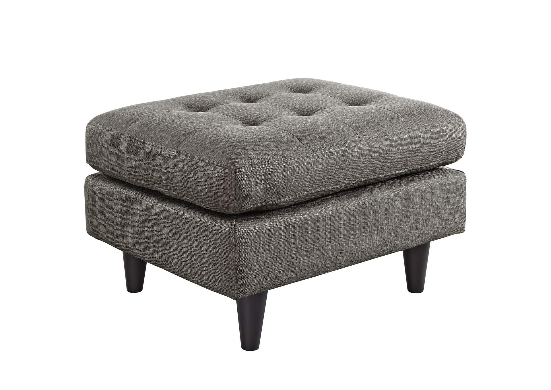 Granite Empress Upholstered Fabric Ottoman,Modway