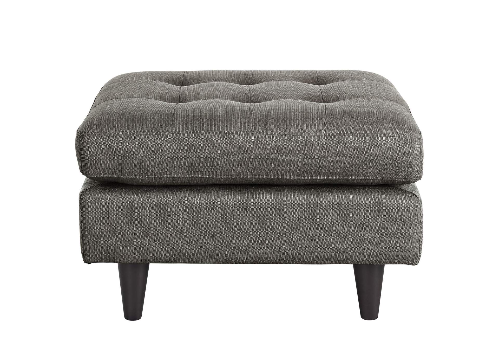 Granite Empress Upholstered Fabric Ottoman,Modway