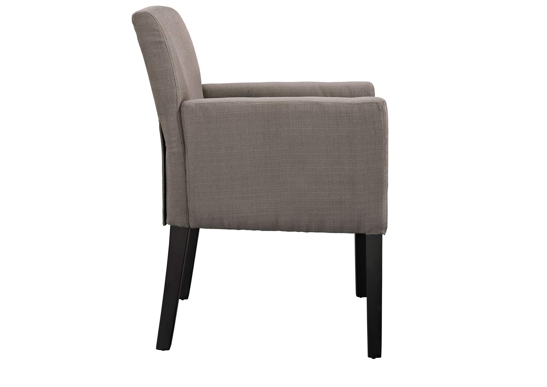 Gray Chloe Arm Chair [Set of 4],Modway