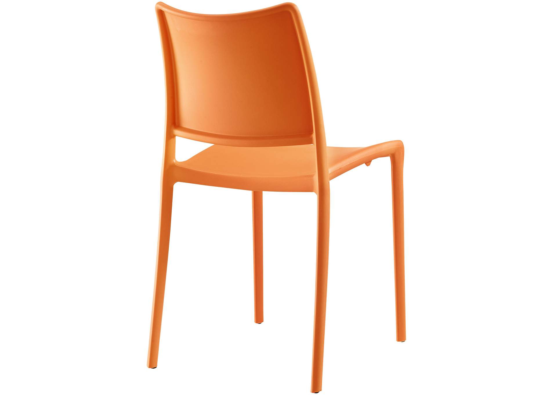 Orange Hipster Dining Side Chair,Modway