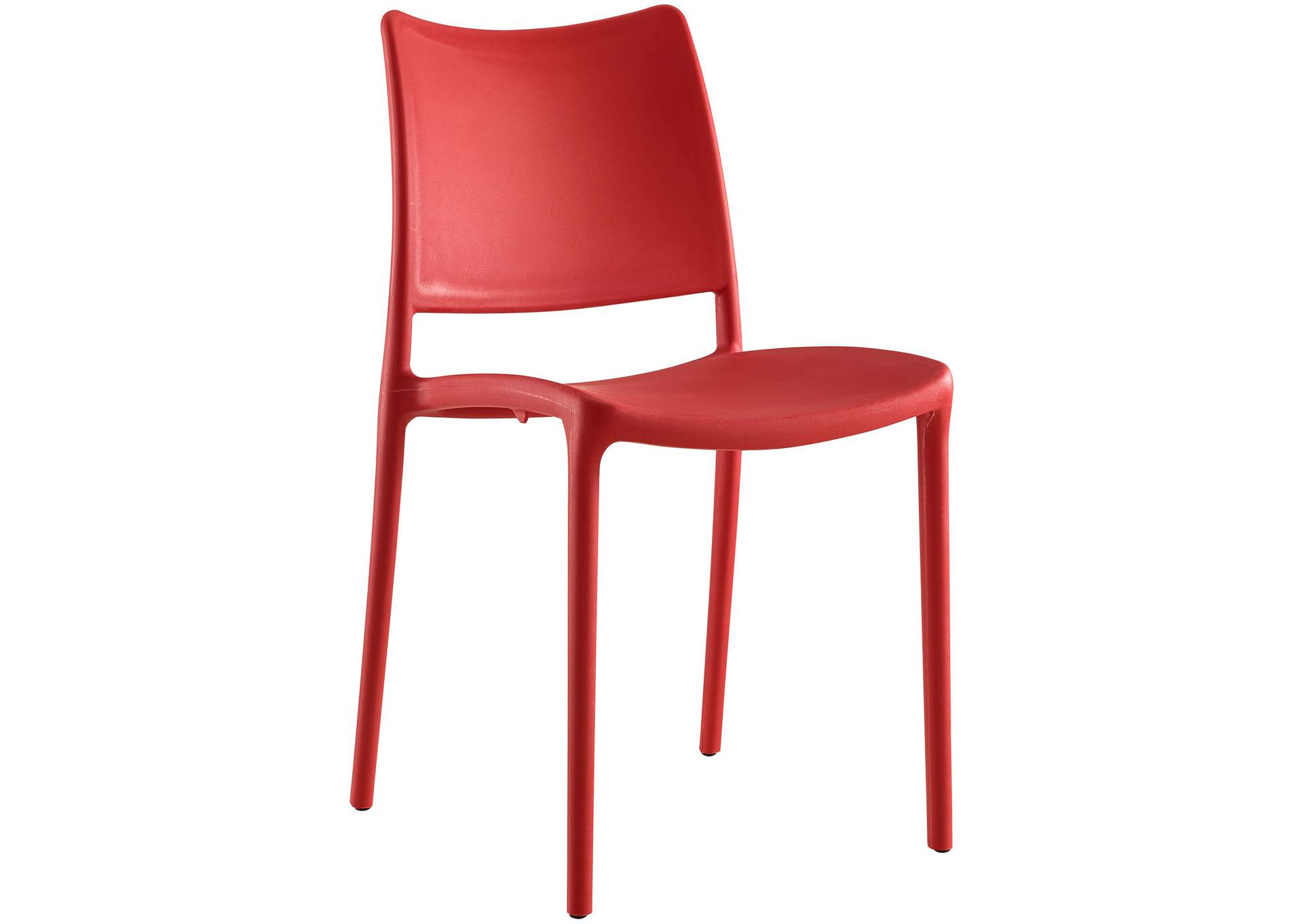 Hipster Red Dining Side Chair,Modway