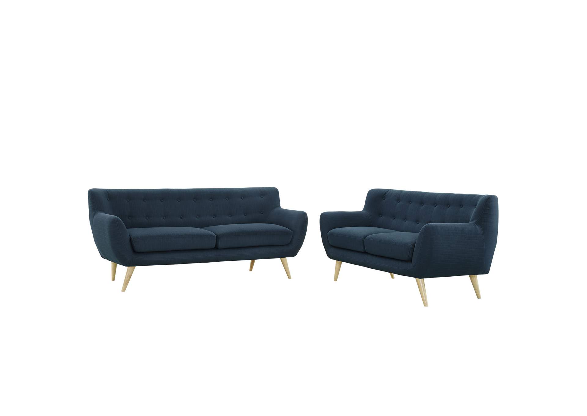 Azure Remark 2 Piece Living Room Set,Modway