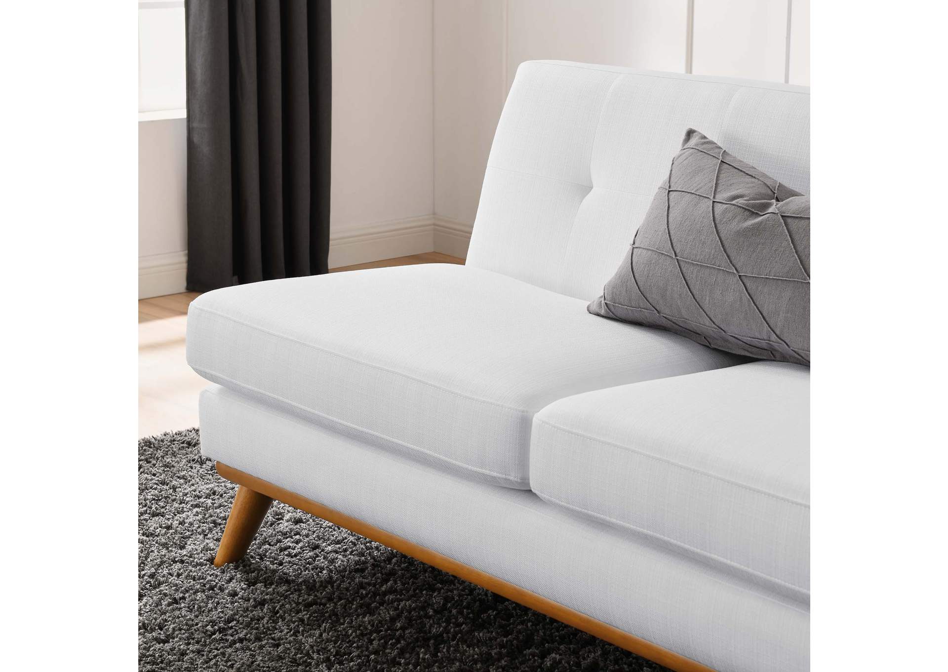 Engage Right-Arm Upholstered Fabric Loveseat,Modway