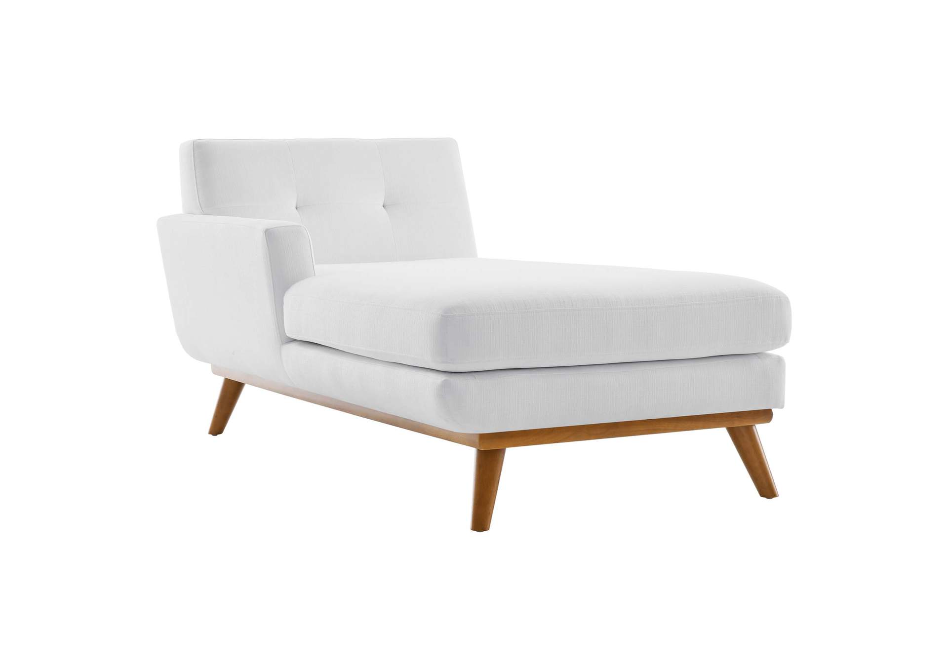 Engage Left-Facing Upholstered Fabric Chaise,Modway