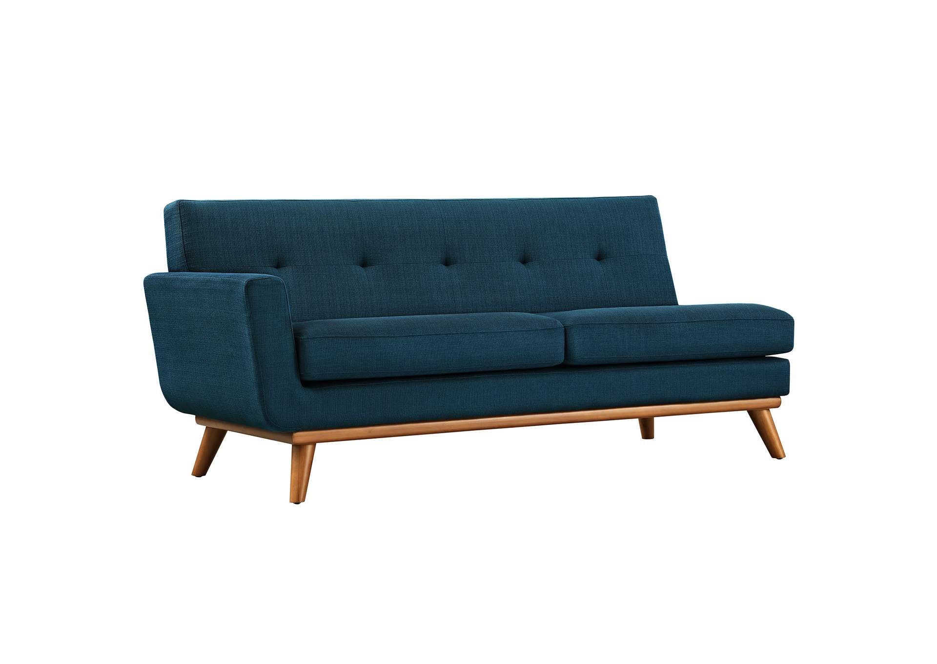 Azure Engage Left-Arm Upholstered Fabric Loveseat,Modway