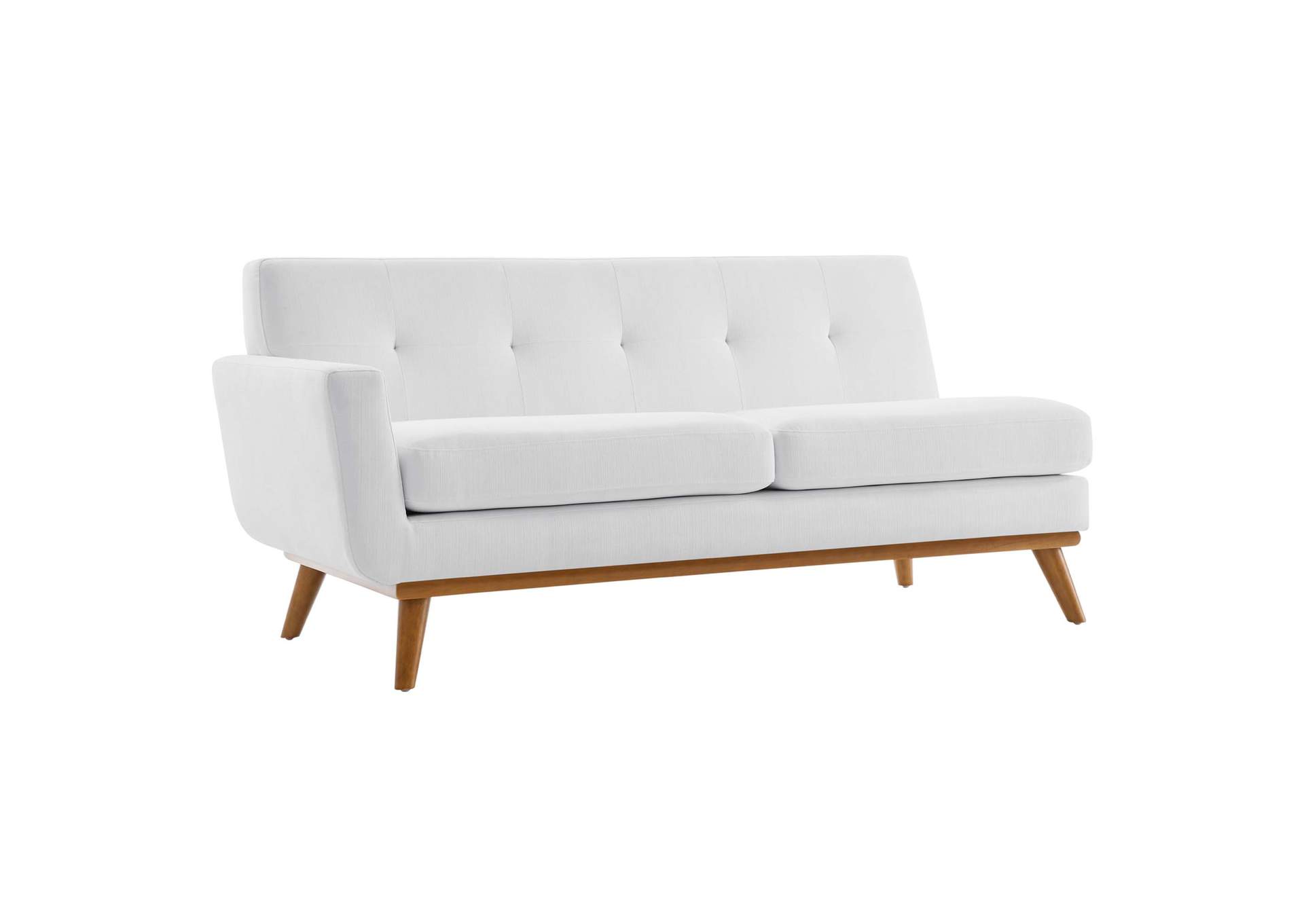 Engage Left-Arm Upholstered Fabric Loveseat,Modway