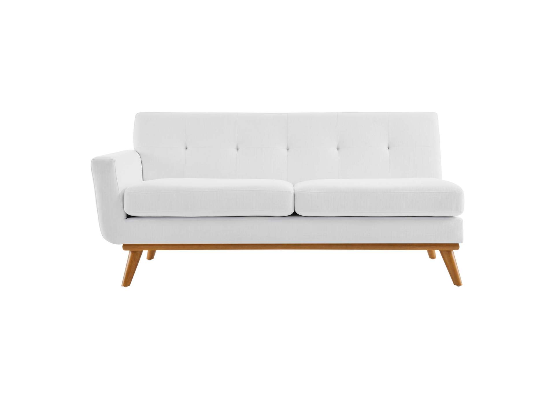 Engage Left-Arm Upholstered Fabric Loveseat,Modway