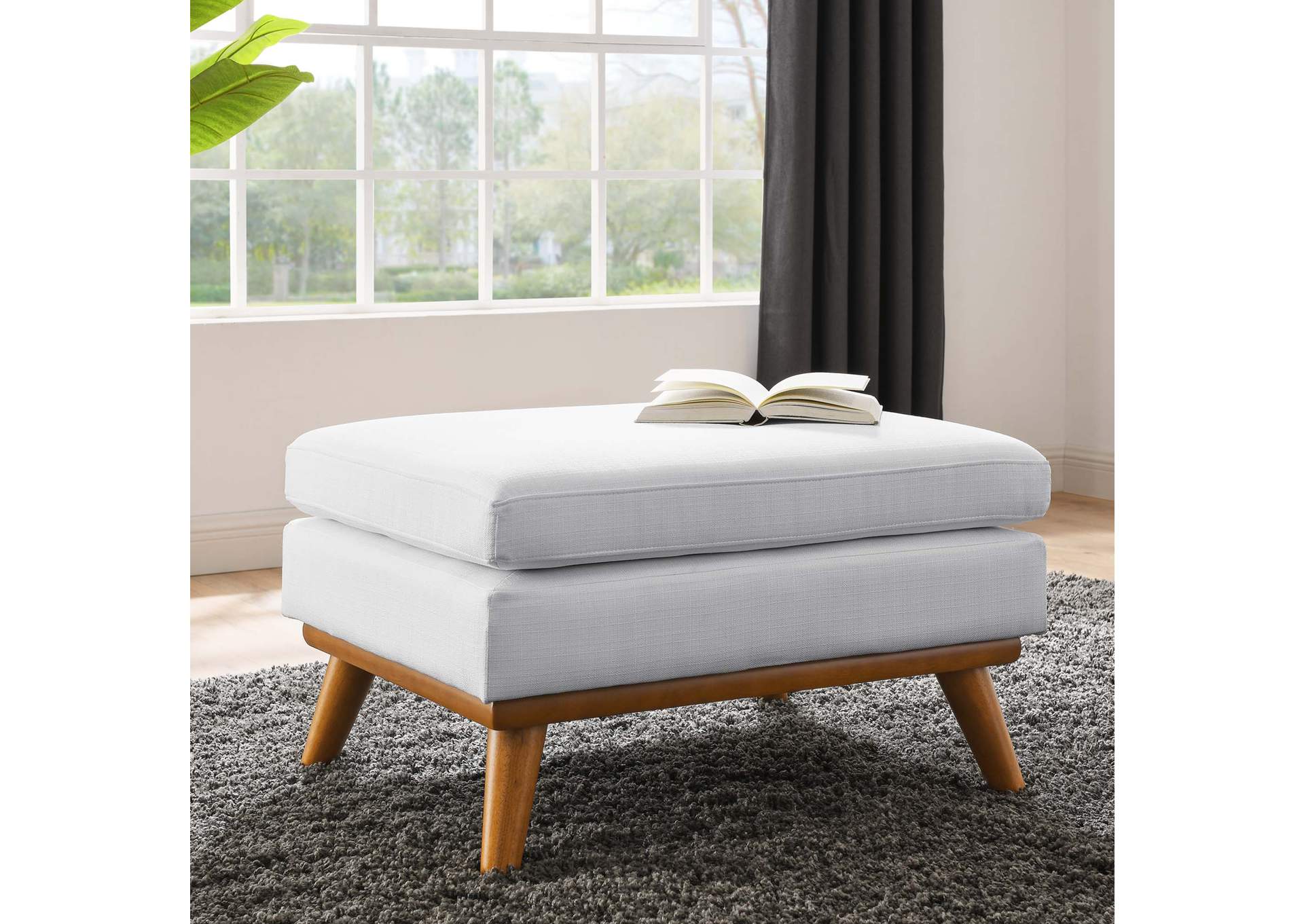 Engage Upholstered Fabric Ottoman,Modway