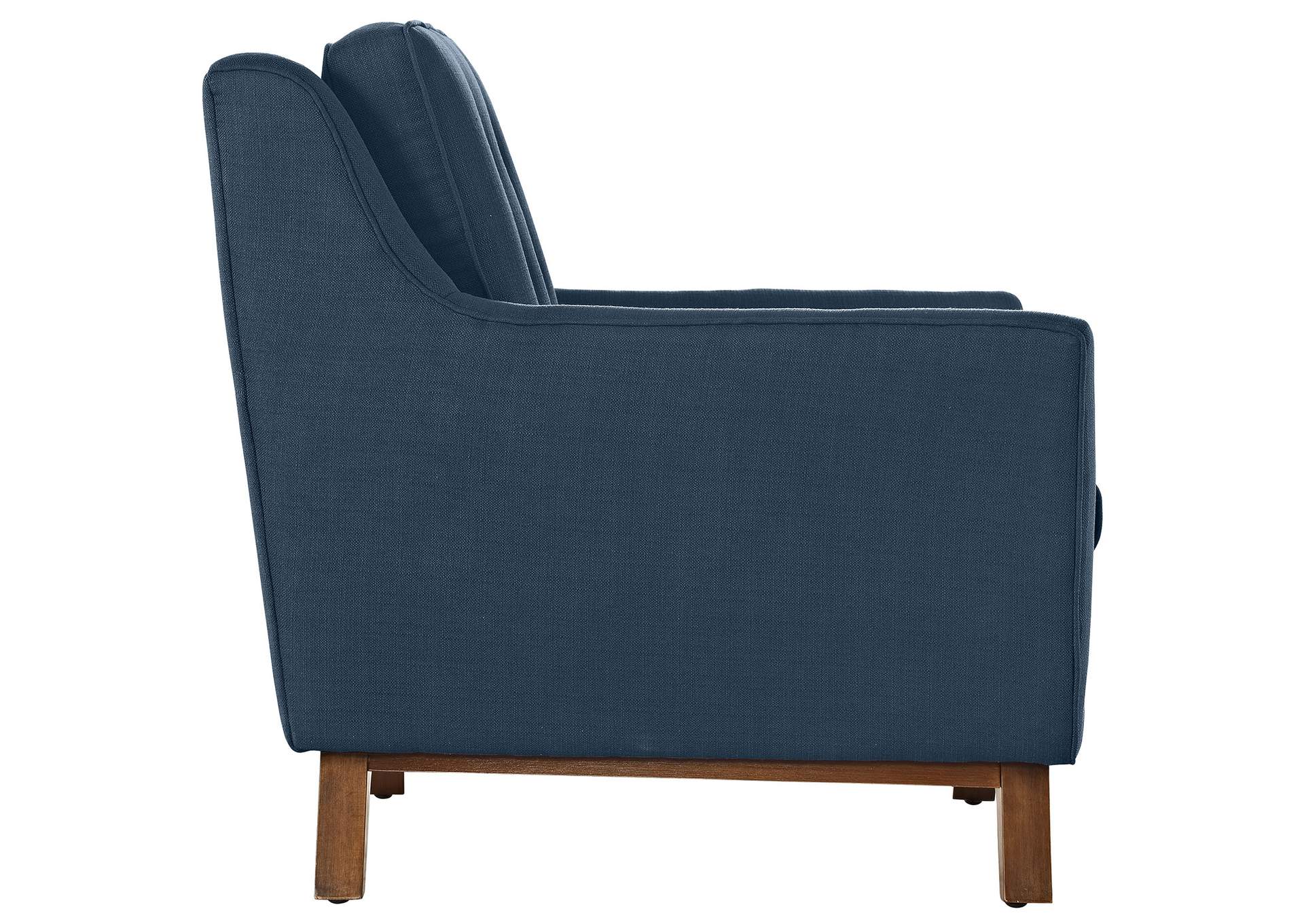 Azure Beguile Upholstered Fabric Arm Chair,Modway