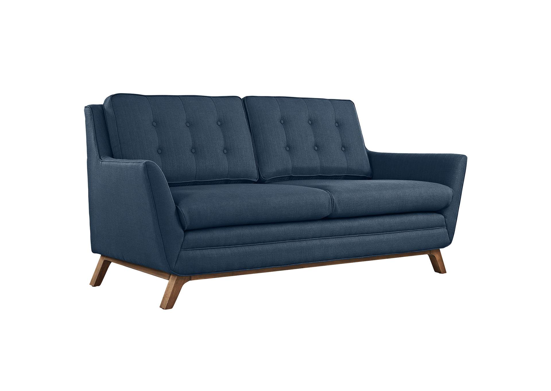 Azure Beguile Upholstered Fabric Loveseat,Modway