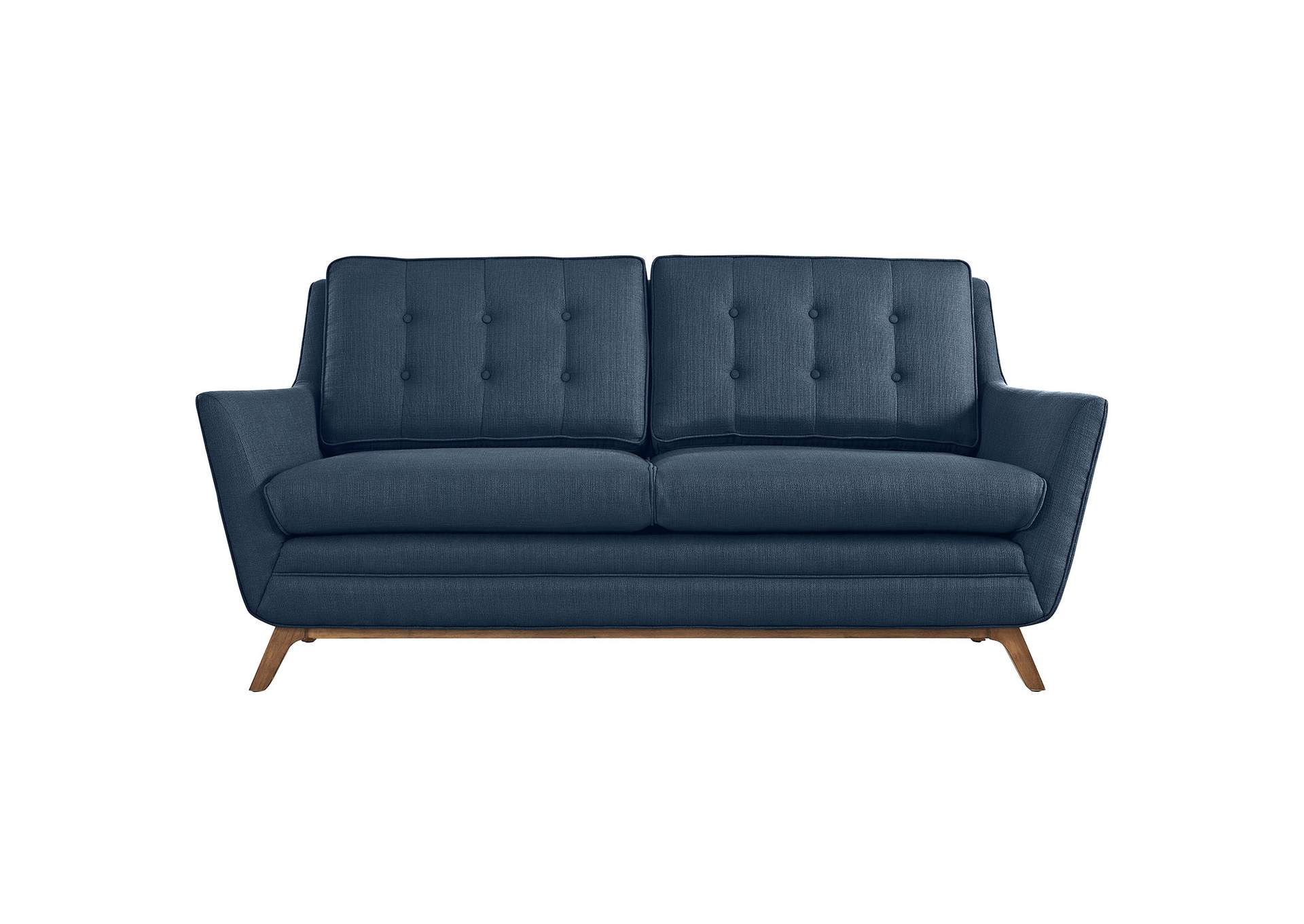 Azure Beguile Upholstered Fabric Loveseat,Modway