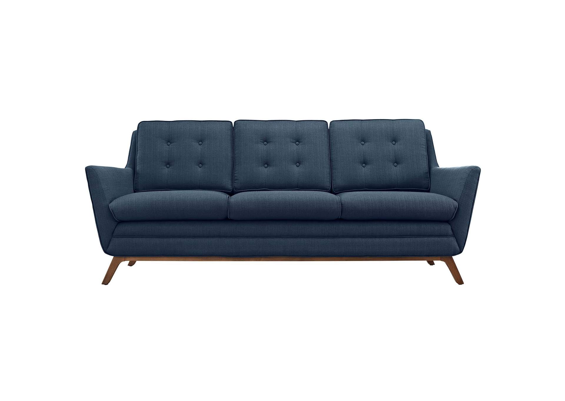 Azure Beguile Upholstered Fabric Sofa,Modway