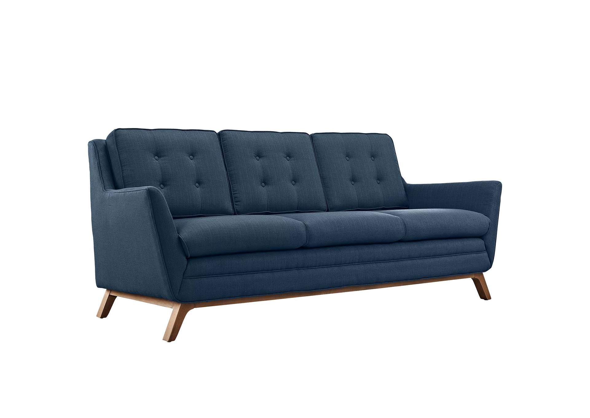 Azure Beguile Upholstered Fabric Sofa,Modway