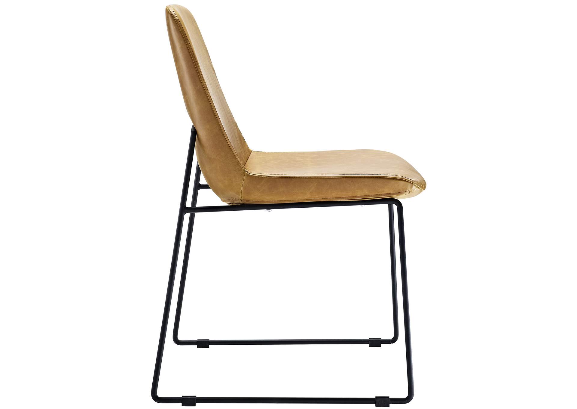 Tan Invite Dining Side Chair,Modway