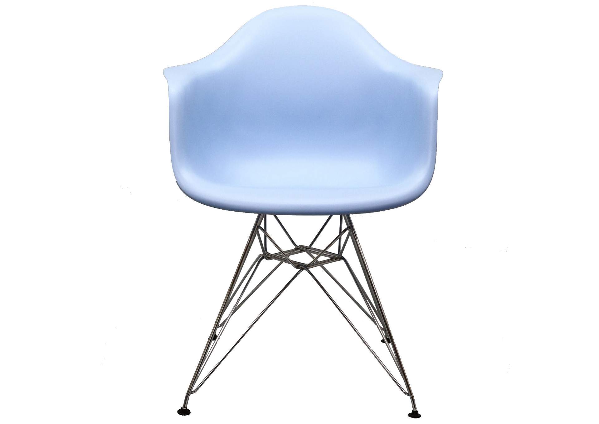 Blue Paris Arm Dining Chair,Modway