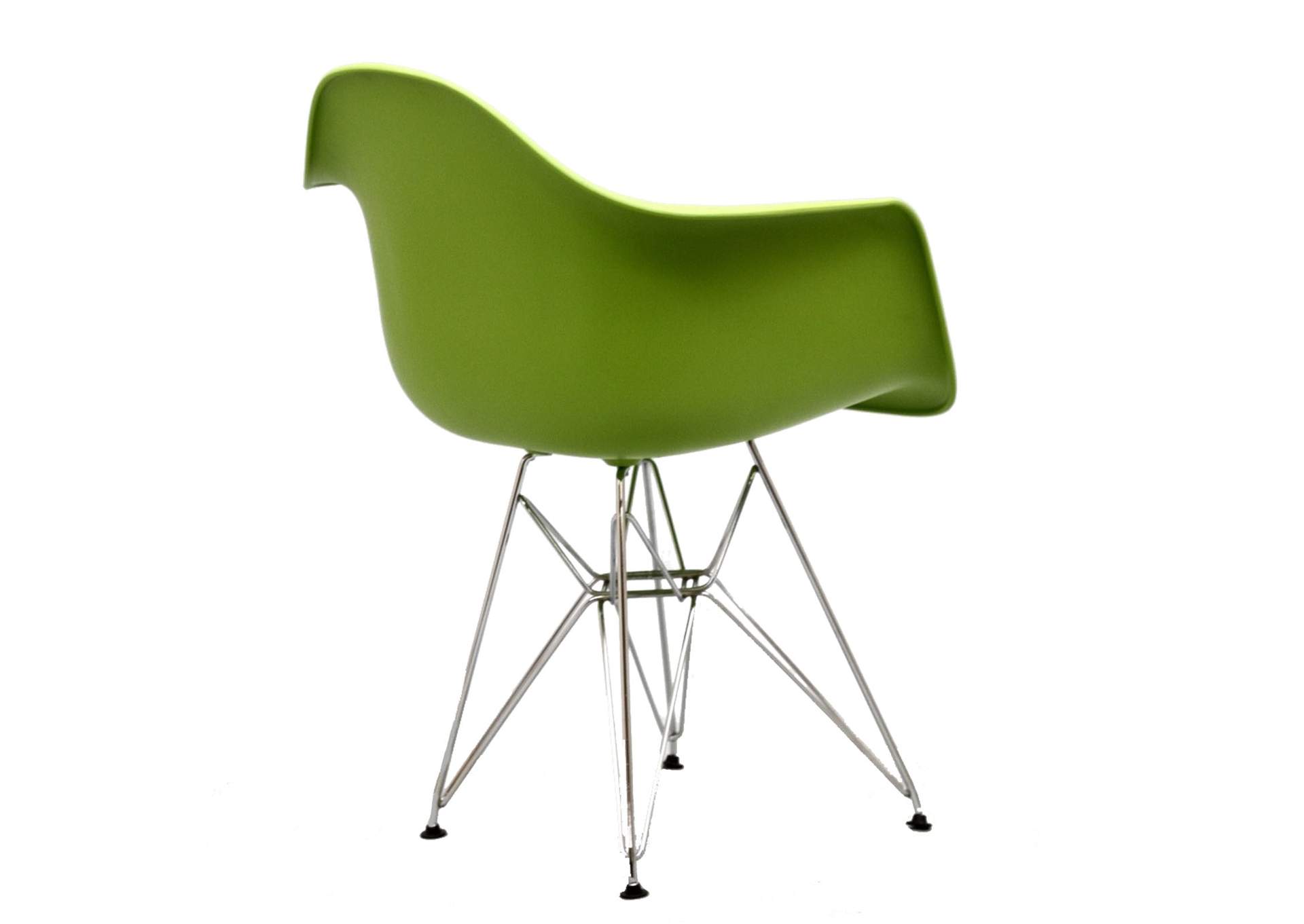 Green Paris Arm Dining Chair,Modway