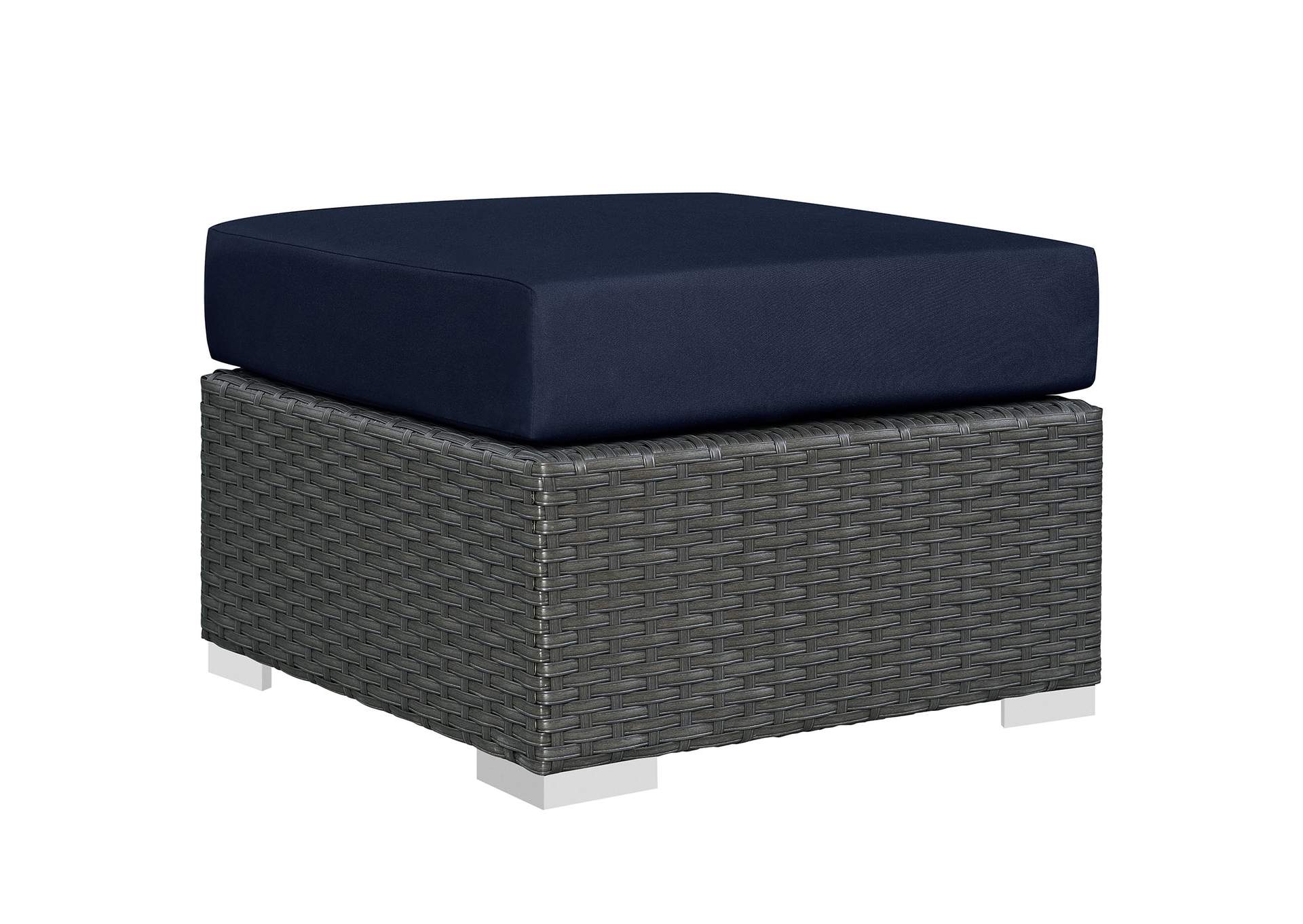 Canvas Navy Sojourn Outdoor Patio Sunbrella,Modway