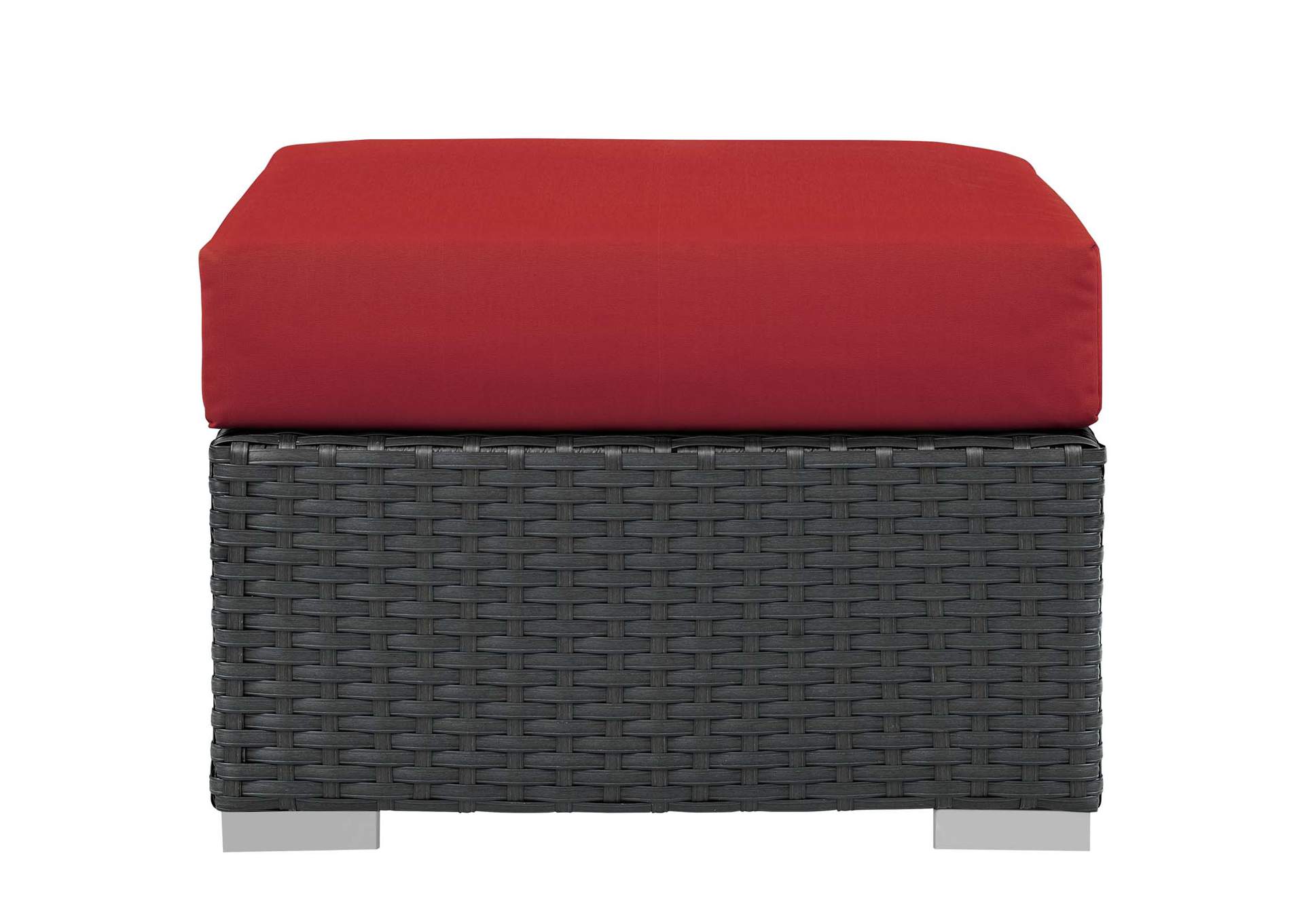 Canvas Red Sojourn Outdoor Patio Sunbrella,Modway