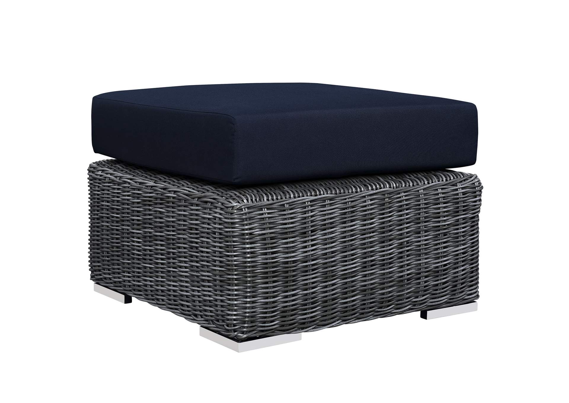 Canvas Navy Summon Outdoor Patio Sunbrella,Modway