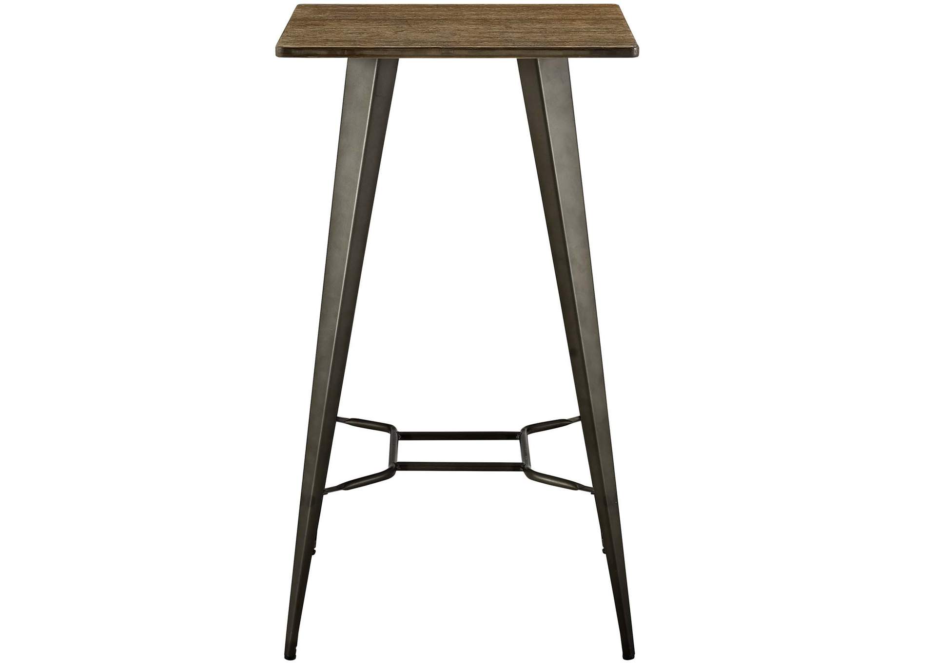 Brown Direct Bar Table,Modway