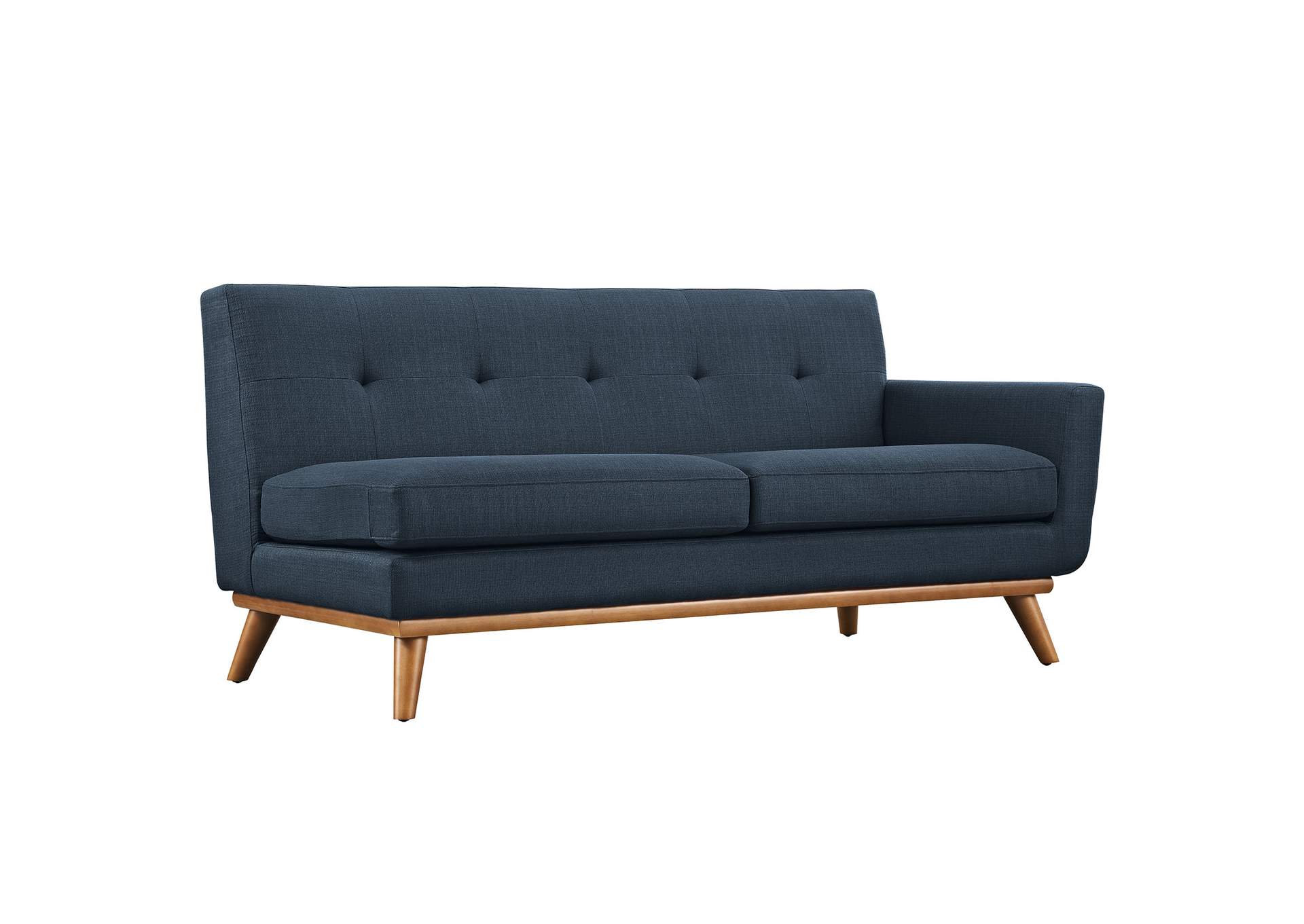 Azure Engage Left-Facing Upholstered Fabric Sectional Sofa,Modway