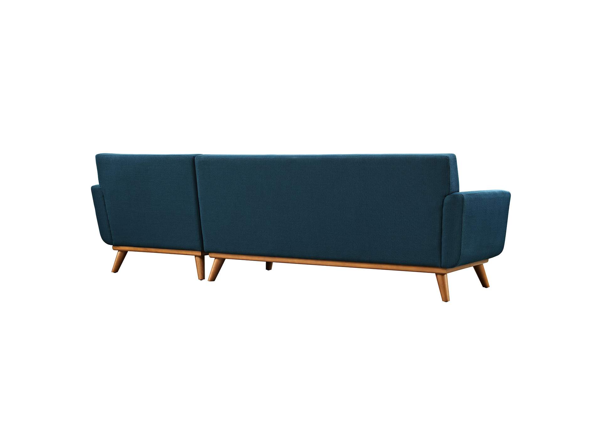 Azure Engage Right-Facing Upholstered Fabric Sectional Sofa,Modway